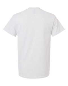 Gildan 8000 Unisex DryBlend® T-Shirt – Ash (back)
