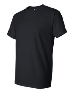 Gildan 8000 Unisex DryBlend® T-Shirt – Black (side)