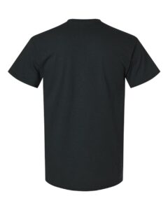 Gildan 2300 Unisex Ultra Cotton® Pocket T-Shirt – Black (back)