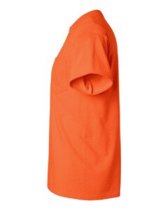 Gildan 2300 Unisex Ultra Cotton® Pocket T-Shirt – Orange (side)