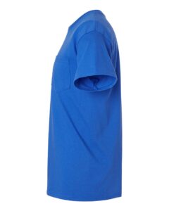 Gildan 2300 Unisex Ultra Cotton® Pocket T-Shirt – Royal (side)