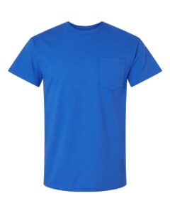 Gildan 2300 Unisex Ultra Cotton® Pocket T-Shirt – Royal