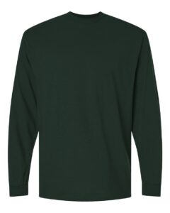 Gildan 8400 Unisex DryBlend® 50/50 Long Sleeve T-Shirt – Forest Green
