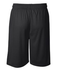 Badger 4109 Men’s B-Core 9″ Shorts – Black (back)
