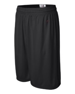Badger 4109 Men’s B-Core 9″ Shorts – Black (side)