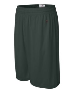 Badger 4109 Men’s B-Core 9″ Shorts – Forest (side)