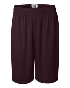 Badger 4109 Men’s B-Core 9″ Shorts – Maroon
