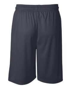 Badger 4109 Men’s B-Core 9″ Shorts – Navy (back)