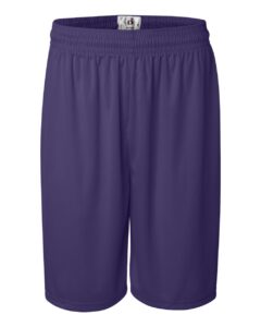 Badger 4109 Men’s B-Core 9″ Shorts – Purple