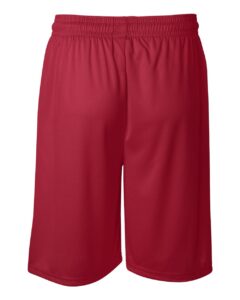 Badger 4109 Men’s B-Core 9″ Shorts – Red (back)