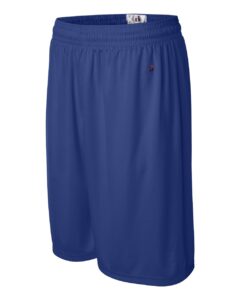 Badger 4109 Men’s B-Core 9″ Shorts – Royal (side)