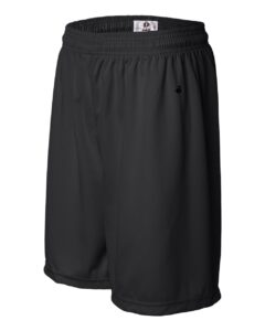 Badger 4107 Men’s B-Core 7″ Shorts – Black (side)