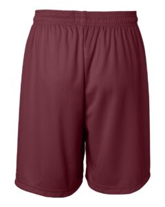 Badger 4107 Men’s B-Core 7″ Shorts – Cardinal (back)
