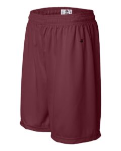 Badger 4107 Men’s B-Core 7″ Shorts – Cardinal (side)