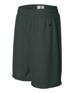 Badger 4107 Men’s B-Core 7″ Shorts – Forest (side)