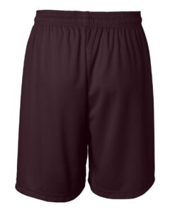 Badger 4107 Men’s B-Core 7″ Shorts – Maroon (back)