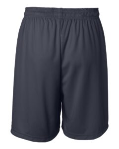 Badger 4107 Men’s B-Core 7″ Shorts – Navy (back)
