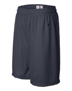 Badger 4107 Men’s B-Core 7″ Shorts – Navy (side)