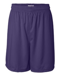Badger 4107 Men’s B-Core 7″ Shorts – Purple