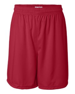 Badger 4107 Men’s B-Core 7″ Shorts – Red