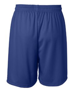 Badger 4107 Men’s B-Core 7″ Shorts – Royal (back)