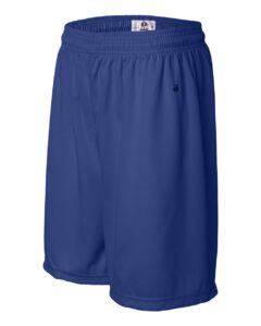 Badger 4107 Men’s B-Core 7″ Shorts – Royal (side)
