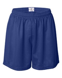 Badger 7216 Women’s Pro Mesh 5″ Solid Liner Shorts – Royal