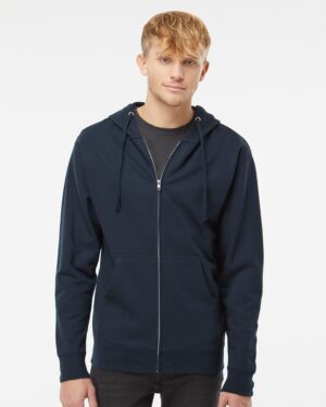 Independent Trading Co. SS4500Z Unisex Midweight Full-Zip Hooded Sweatshirt
