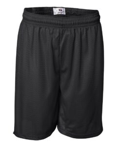 Badger 7207 Men’s Pro Mesh 7″ Shorts – Black