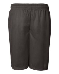 Badger 7207 Men’s Pro Mesh 7″ Shorts – Brown (back)