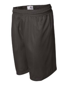 Badger 7207 Men’s Pro Mesh 7″ Shorts – Brown (side)