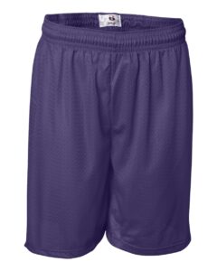 Badger 7207 Men’s Pro Mesh 7″ Shorts – Purple