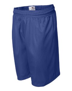 Badger 7207 Men’s Pro Mesh 7″ Shorts – Royal (side)