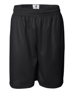 Badger 7209 Men’s Pro Mesh 9″ Shorts – Black