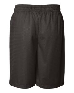 Badger 7209 Men’s Pro Mesh 9″ Shorts – Brown (back)