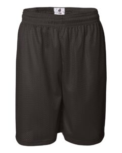 Badger 7209 Men’s Pro Mesh 9″ Shorts – Brown