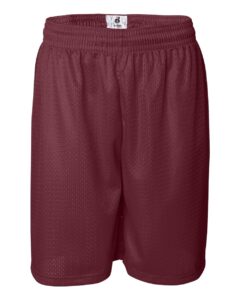 Badger 7209 Men’s Pro Mesh 9″ Shorts – Cardinal