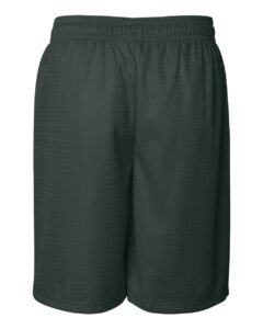 Badger 7209 Men’s Pro Mesh 9″ Shorts – Forest (back)