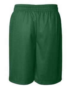 Badger 7209 Men’s Pro Mesh 9″ Shorts – Kelly (back)