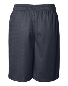 Badger 7209 Men’s Pro Mesh 9″ Shorts – Navy (back)