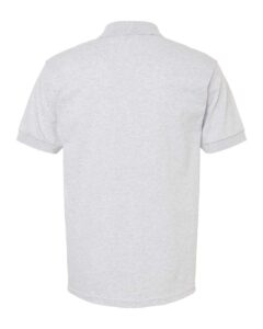 Gildan 8800 Unisex DryBlend® Polo – Ash (back)