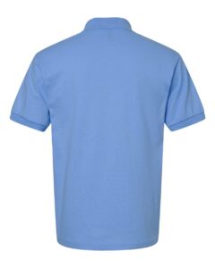 Gildan 8800 Unisex DryBlend® Polo – Carolina Blue (back)