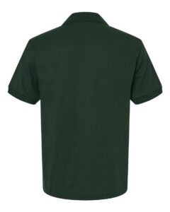 Gildan 8800 Unisex DryBlend® Polo – Forest Green (back)