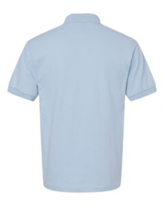 Gildan 8800 Unisex DryBlend® Polo – Light Blue (back)