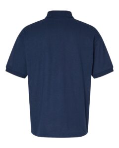 Gildan 8800 Unisex DryBlend® Polo – Navy (back)