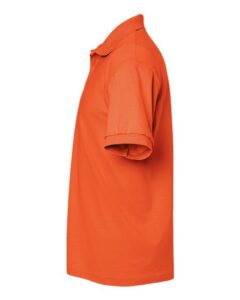 Gildan 8800 Unisex DryBlend® Polo – Orange (side)