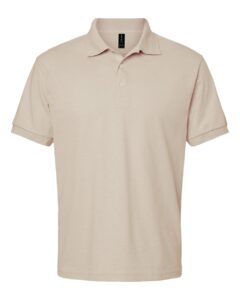 Gildan 8800 Unisex DryBlend® Polo – Sand