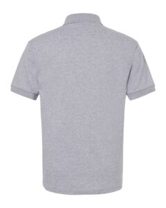 Gildan 8800 Unisex DryBlend® Polo – Sport Grey (back)
