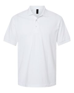 Gildan 8800 Unisex DryBlend® Polo – White