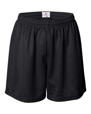 Badger 7216 Women’s Pro Mesh 5″ Solid Liner Shorts